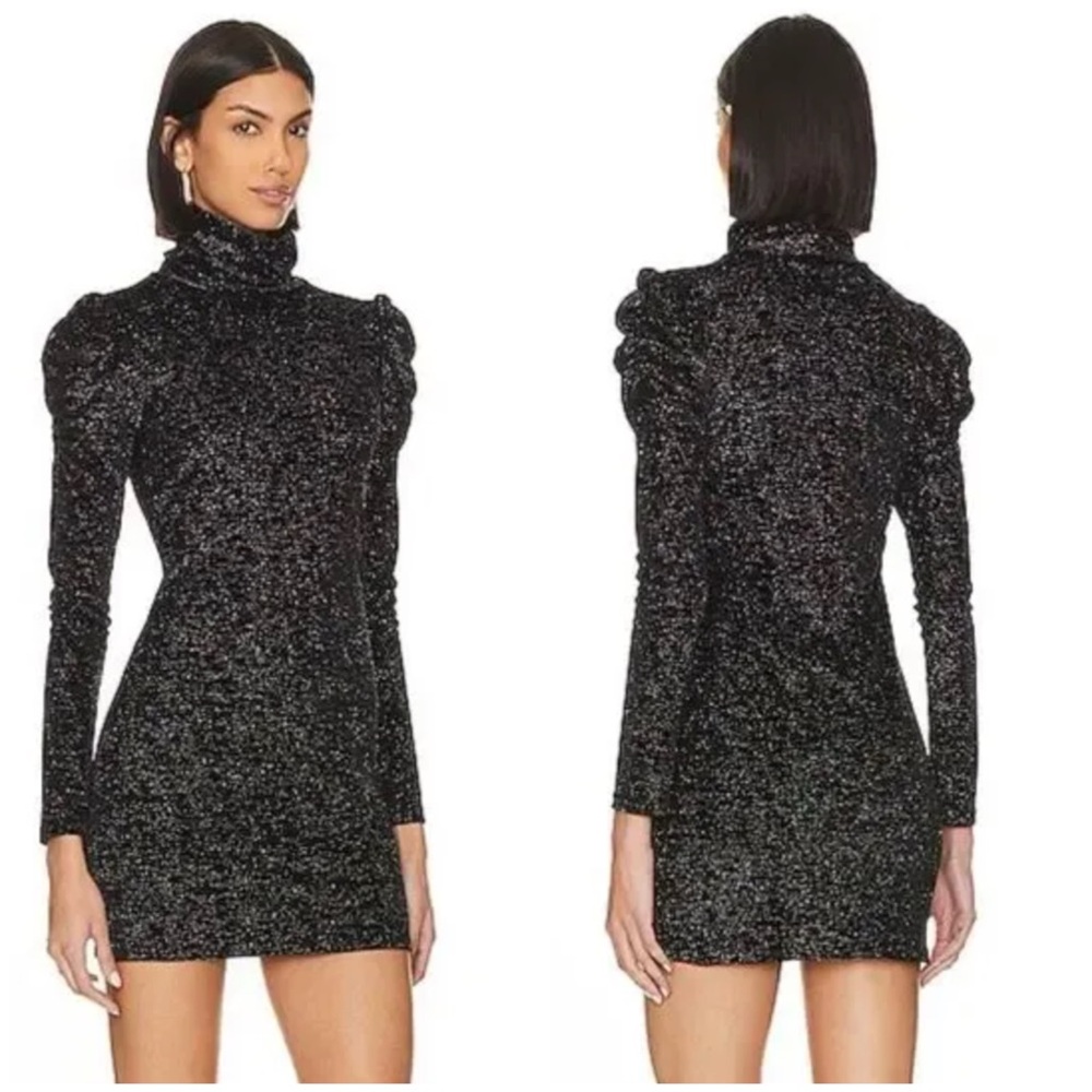 MISA Los Angeles Stormi Sparkle MIni Dress Size XS  NWOT